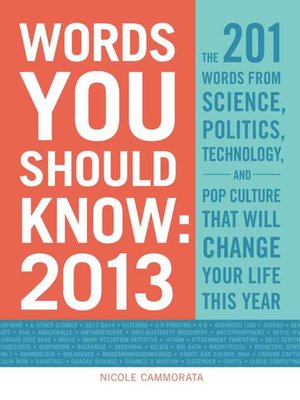cover image of Words You Should Know 2013